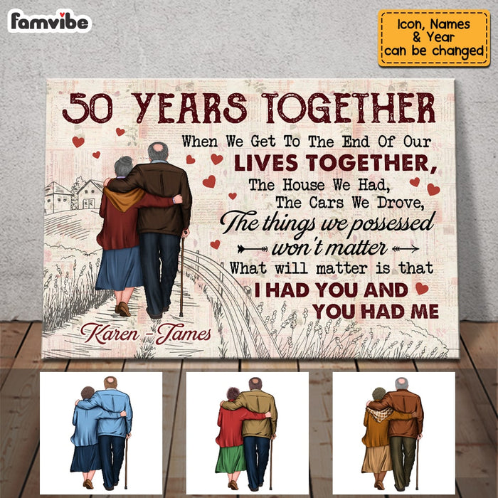 Personalized Anniversary Together Poster JN292 23O53 1