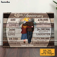 Personalized Anniversary Forever Poster JN303 23O34 thumb 1
