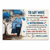 Personalized To My Wife The Day I Met You Poster JN303 32O47 1