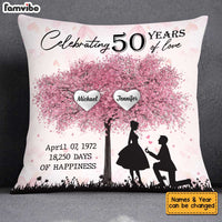 Personalized Anniversary Pillow JL25 85O34 thumb 1