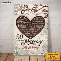Personalized Anniversary Poster JN302 30O53 thumb 1