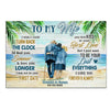 Personalized To My Wife Coastal Poster JL24 30O31 1