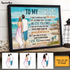 Personalized To My Husband Coastal Poster JL25 30O31 1