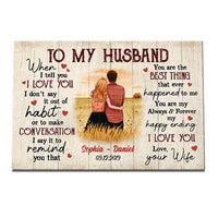 Personalized Husband Poster JL11 85O53 thumb 1