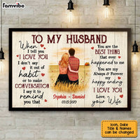 Personalized Husband Poster JL11 85O53 thumb 1