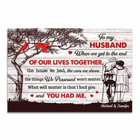Personalized Husband Poster JL24 85O34 thumb 1