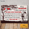 Personalized Husband Poster JL24 85O34 1