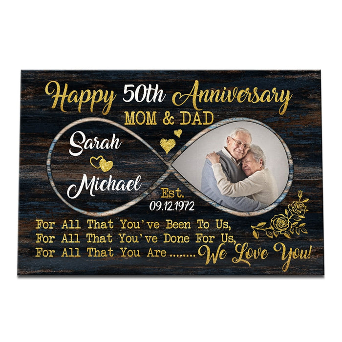 Personalized Anniversary Poster JL13 32O53 1