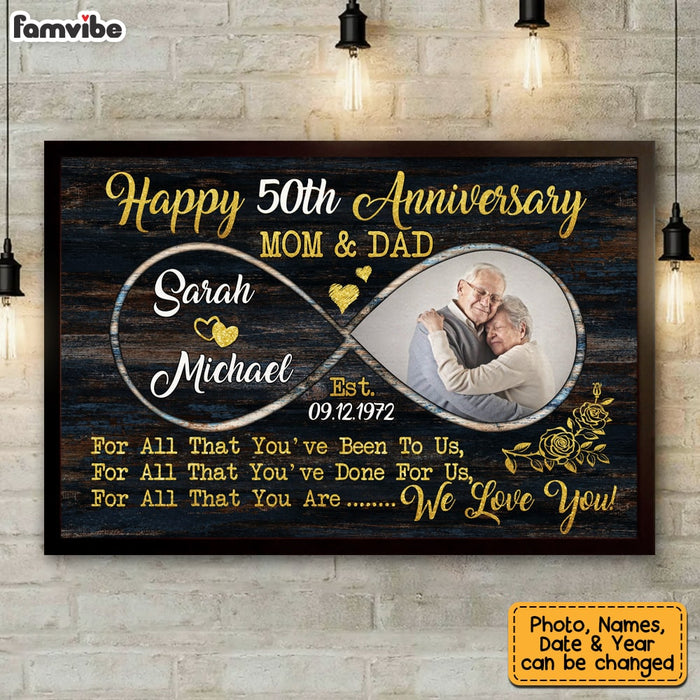 Personalized Anniversary Poster JL13 32O53 1