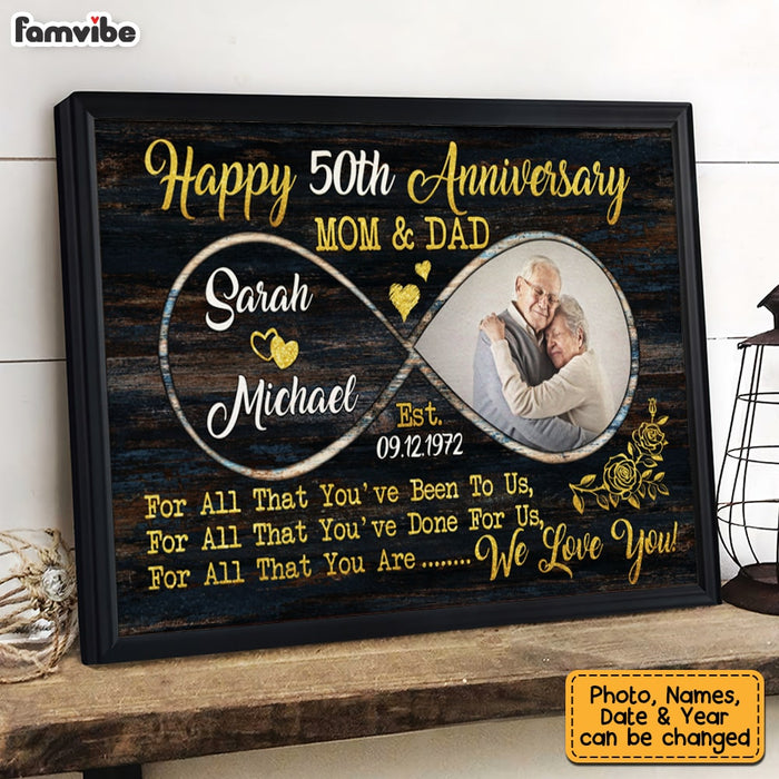 Personalized Anniversary Poster JL13 32O53 1