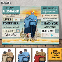 Personalized To My Husband Poster JL15 32O34 thumb 1