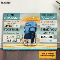 Personalized To My Husband Poster JL15 32O34 thumb 1