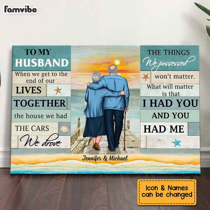 Personalized To My Husband Poster JL15 32O34 1