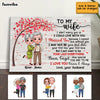 Personalized To My Wife I Didn't Marry You Love Tree Poster JL14 32O53 1