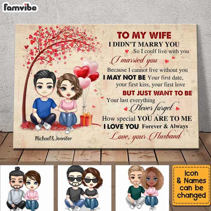 Personalized To My Wife Love Tree Poster JL34 32O34 1