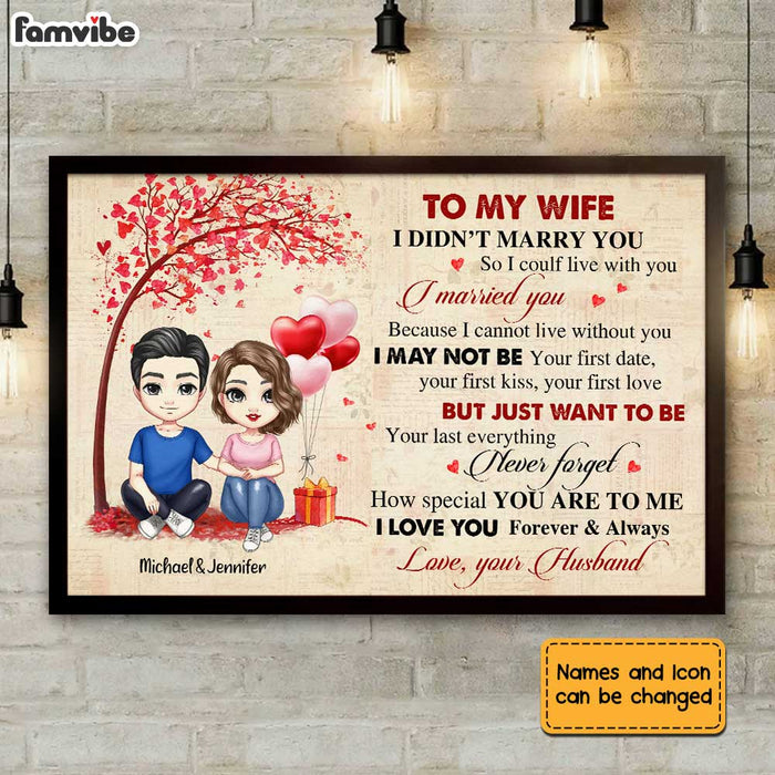 Personalized To My Wife Love Tree Poster JL34 32O34 1