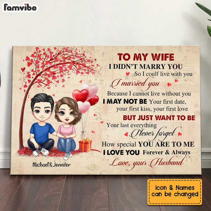Personalized To My Wife Love Tree Poster JL34 32O34 1