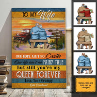 Personalized To My Wife Sunset Poster JN304 58O31 thumb 1