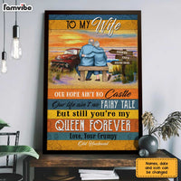 Personalized To My Wife Sunset Poster JN304 58O31 thumb 1