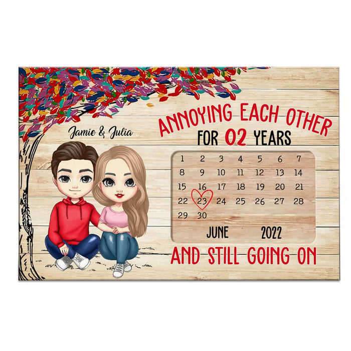 Personalized Anniversary Poster JL26 30O31 1