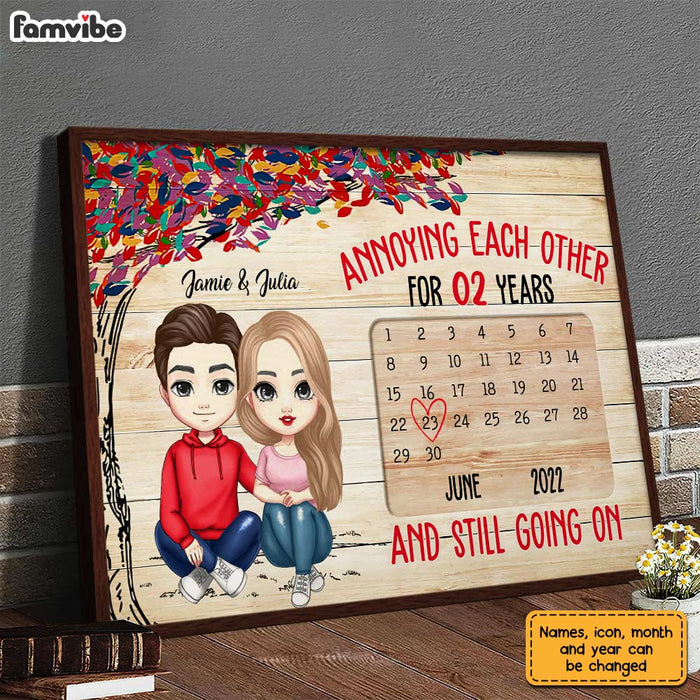 Personalized Anniversary Poster JL26 30O31 1