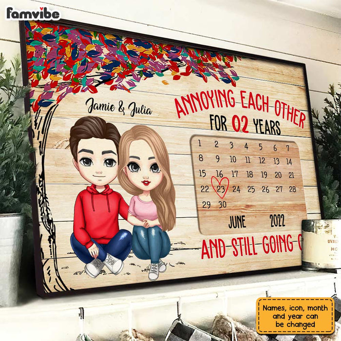 Personalized Anniversary Poster JL26 30O31 1