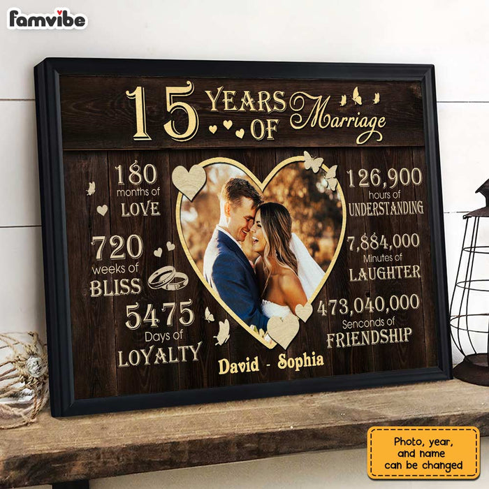 Personalized Anniversary Photo Poster JL12 23O28 1