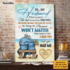 Personalized To My Husband Poster JL13 23O47 1