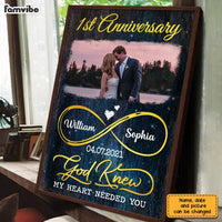 Personalized Anniversary My Heart Poster JL14 23O47 thumb 1