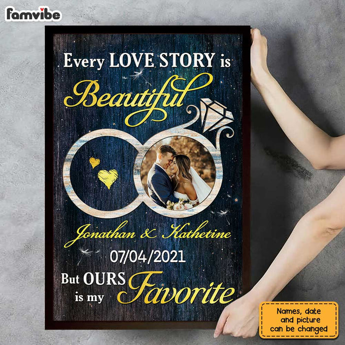 Personalized Love Couple Poster JL33 32O47 1