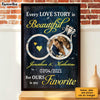 Personalized Love Couple Poster JL33 32O47 1
