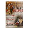 Personalized To My Husband Autumn Forest Poster JL13 58O31 1