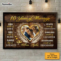 Personalized Anniversary Photo Poster JL21 23O47 thumb 1