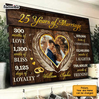Personalized Anniversary Photo Poster JL21 23O47 thumb 1
