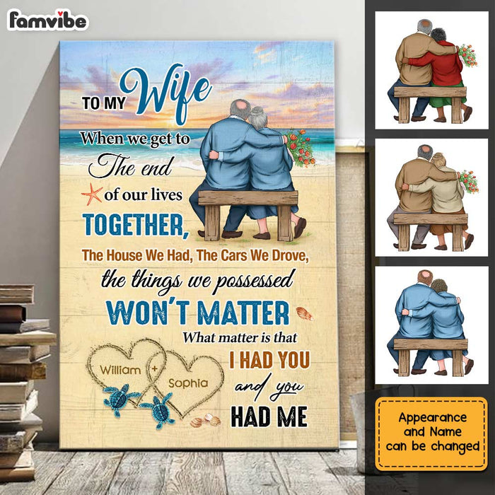 Personalized To My Wife Poster JL22 23O47 1