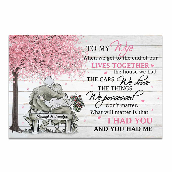 Personalized Wife Poster JL35 85O34 1