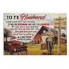 Personalized To My Husband I Wish I Could Turn Back The Clock Poster JL21 58O31 1