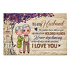 Personalized Husband Poster JL31 85O31 1