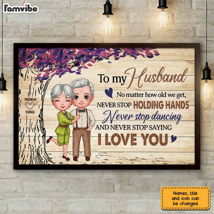 Personalized Husband Poster JL31 85O31 1