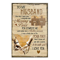 Personalized Husband Poster JL32 85O31 thumb 1
