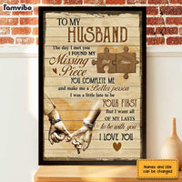 Personalized Husband Poster JL32 85O31 thumb 1