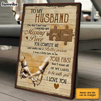 Personalized Husband Poster JL32 85O31 thumb 1