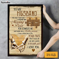 Personalized Husband Poster JL32 85O31 thumb 1