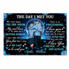 Personalized Couple The Day I Met You Love Moon Poster JL32 32O47 1