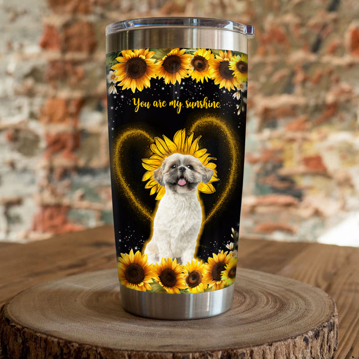 Shih Tzu Dog Steel Tumbler MY104 73O58 1