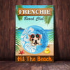 French Bulldog Beach Club Canvas MR0403 73O59 1