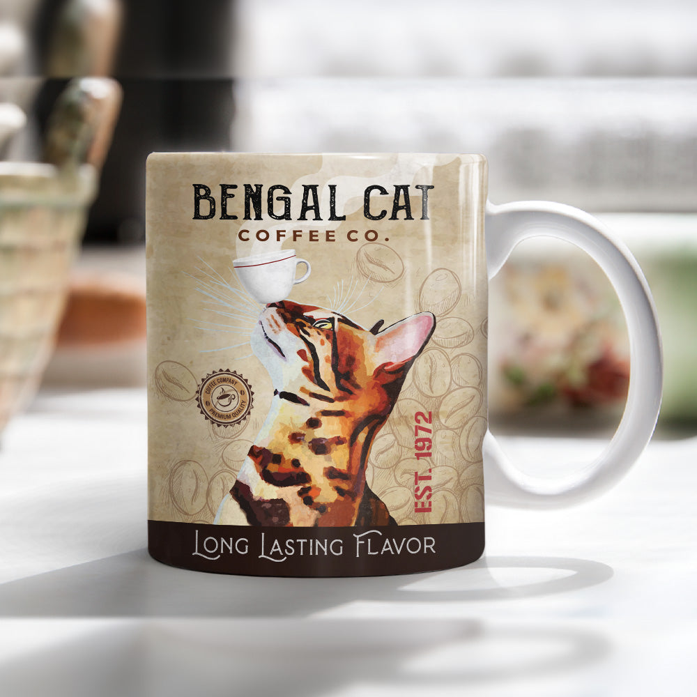 Bengal Cat Coffee Company Mug SMR0902 73O53