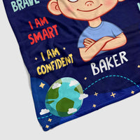Personalized Gift For Grandson I Am Kind Blanket 31469 thumb 1