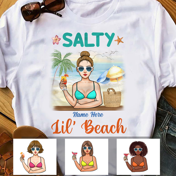 Personalized Girl Beach T Shirt JN151 26O34 1