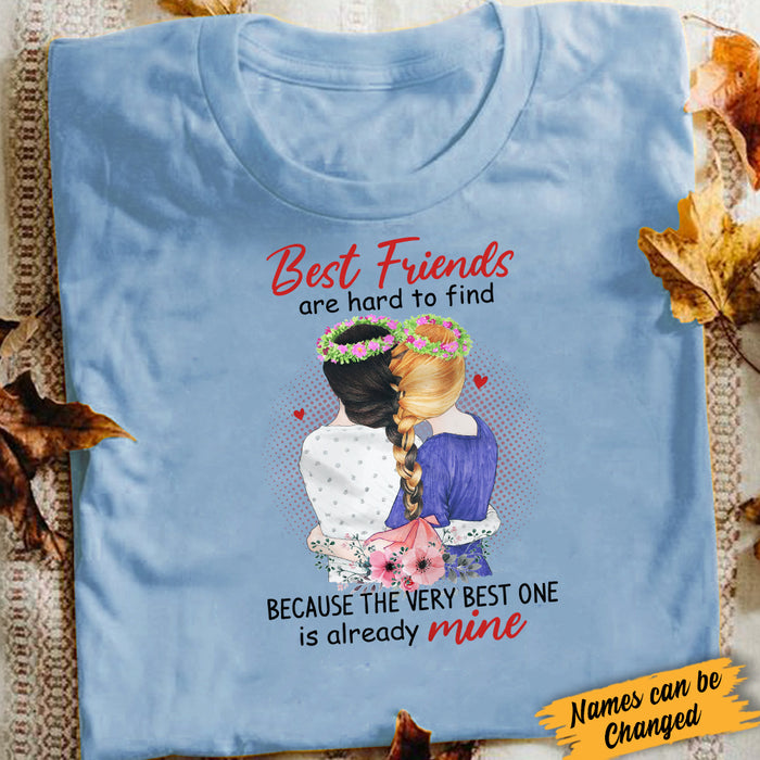Personalized Girl Friends The Very Best One T Shirt AG61 26O34 1